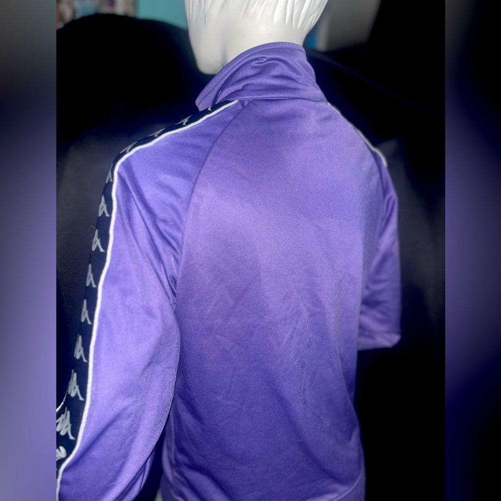 Kappa Violet Track Jacket - Picture 2 of 4